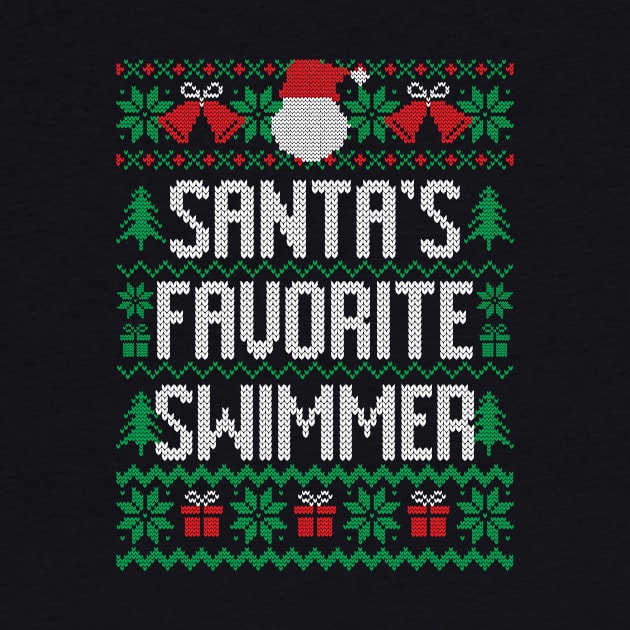 Santa's Favorite Swimmer by Saulene